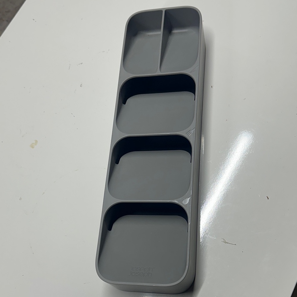 Joseph Joseph Silverware Gray Drawer Organizer
